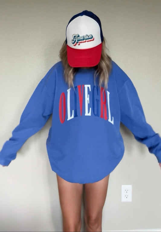 Red, White, & Blue OLIVEGRL