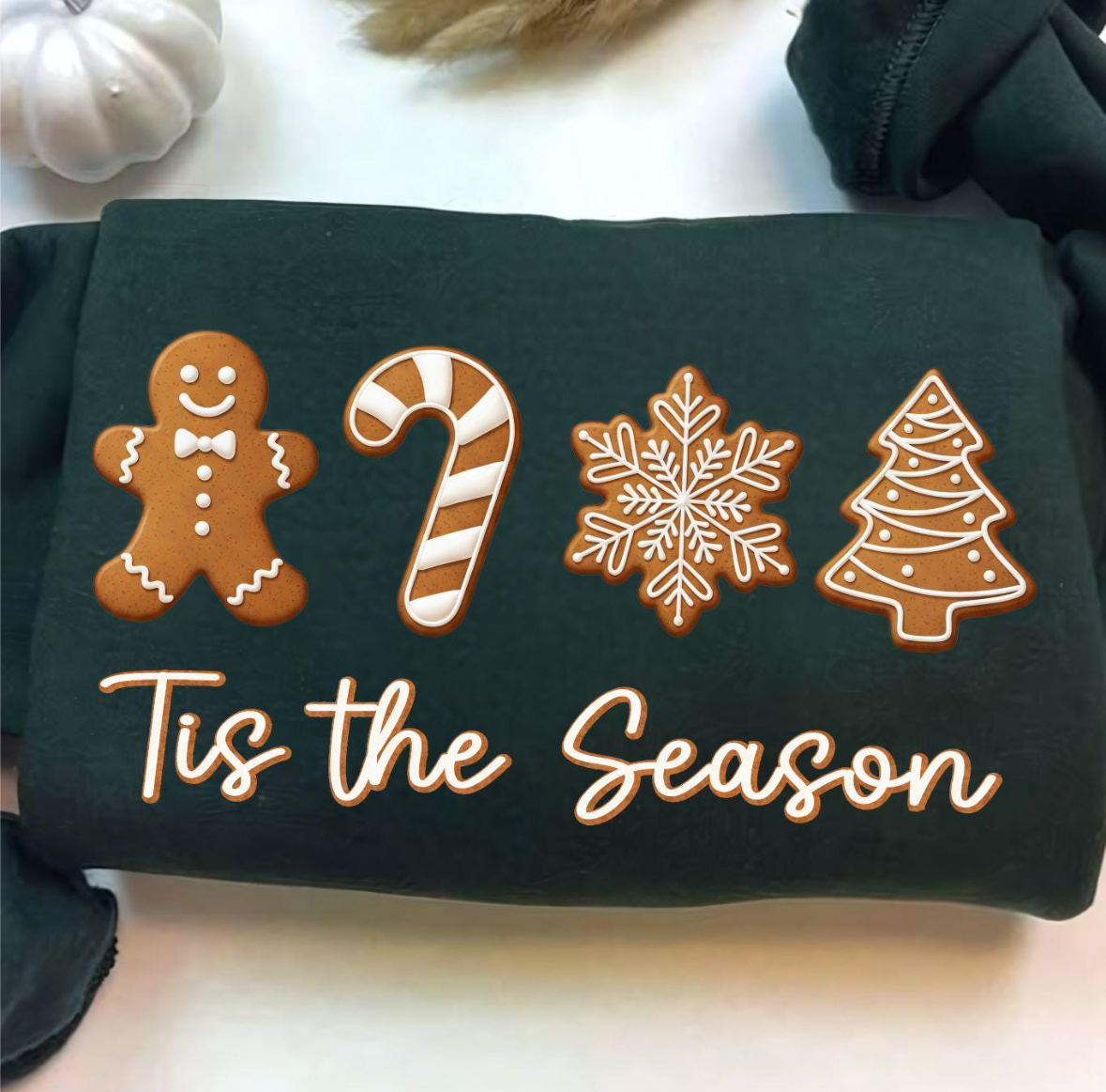 Tis the Season Gingerbread Crewneck Sweatshirt