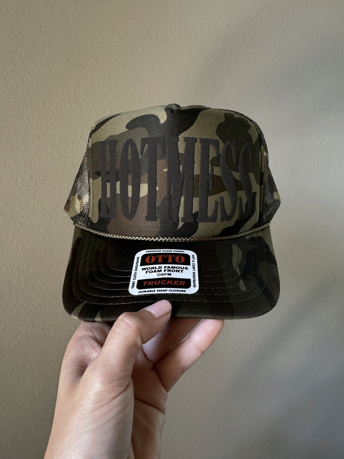 Hot Mess Puff Trucker