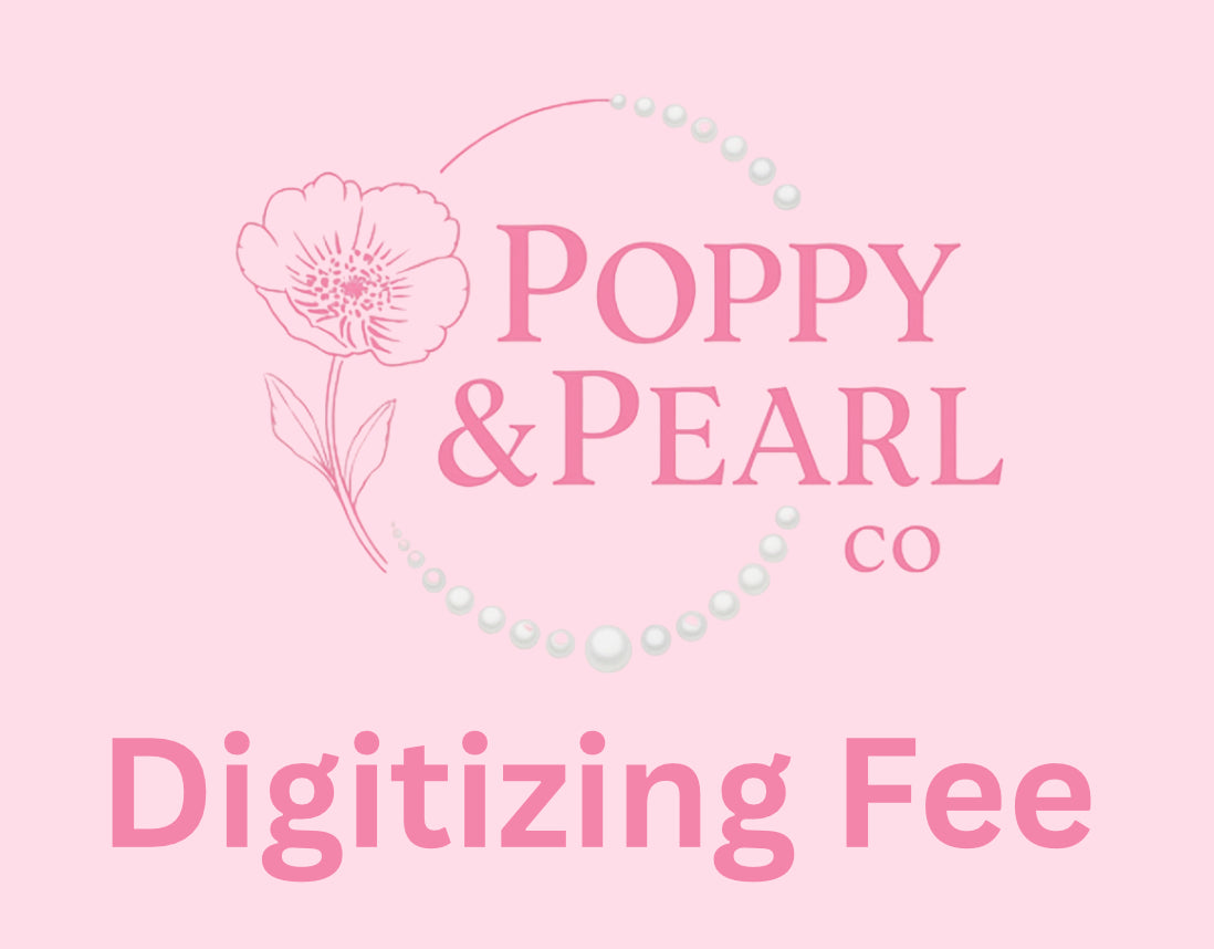 Embroidery Digiting Fee