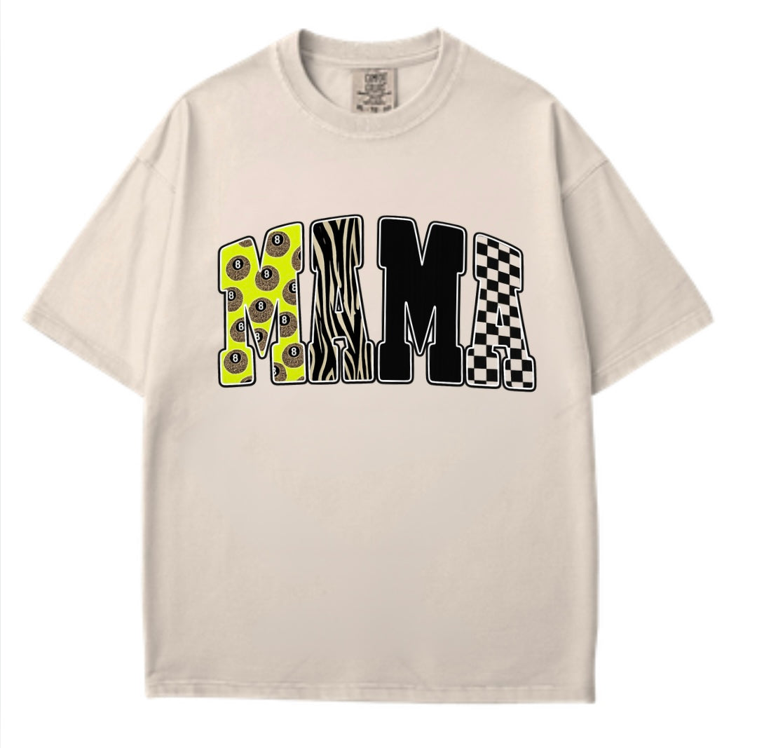 Mama Animal/checker Print