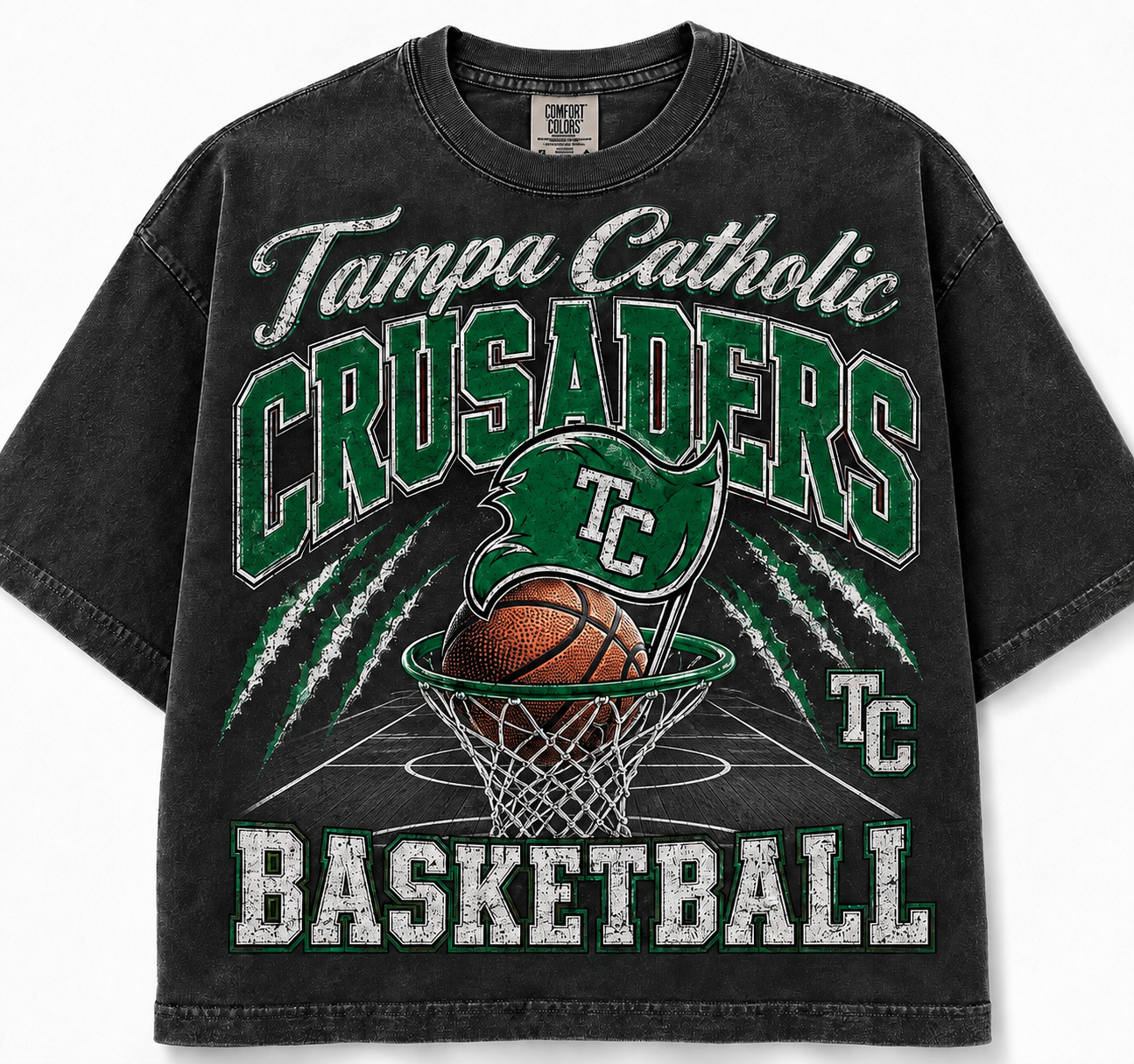Tampa Crusaders BB Vintage Boxy tee
