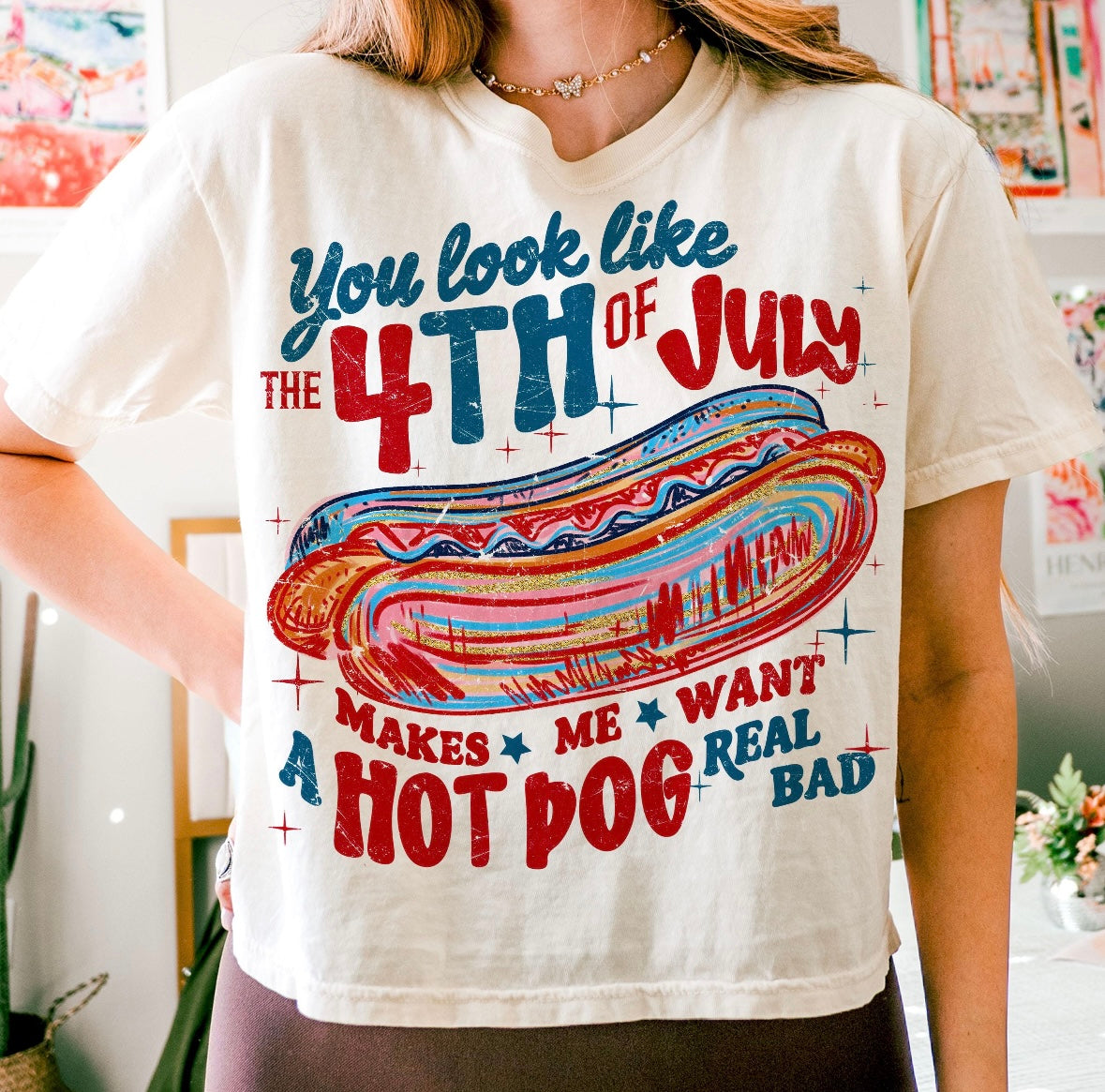 You look like the 4th of July