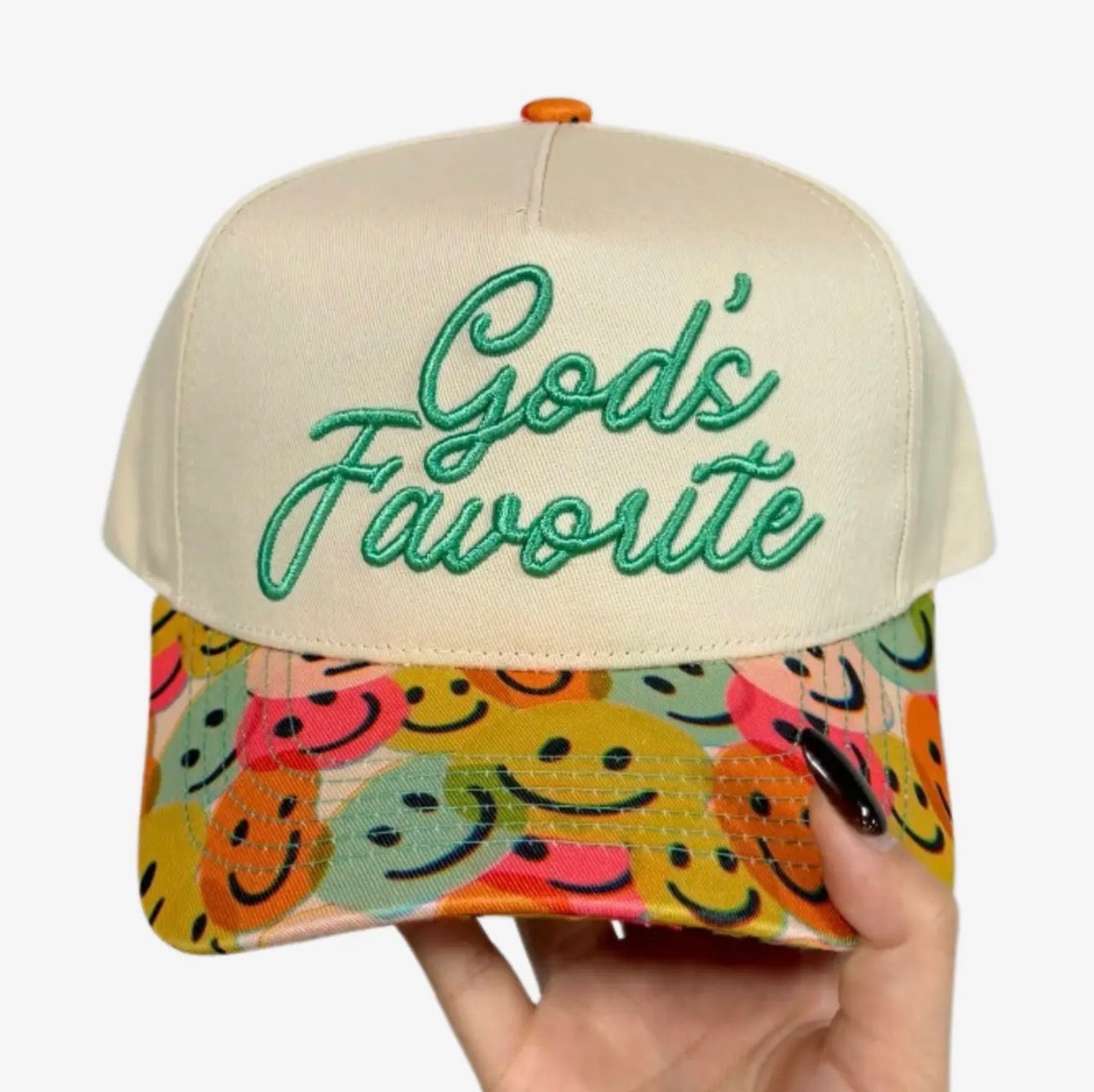 Embroidered Designed Bill Hat
