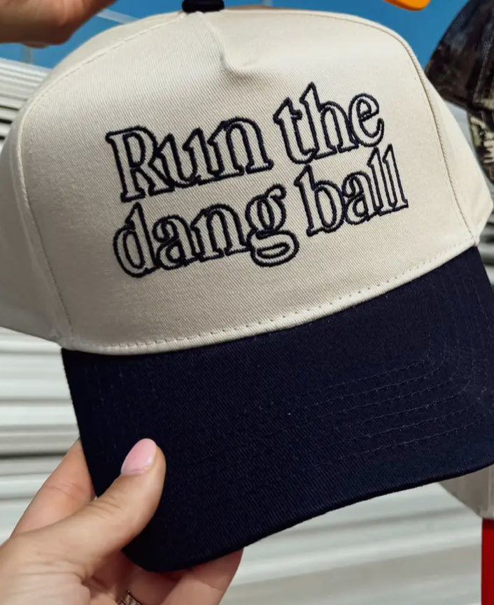 Run the Dang Ball Trucker hat