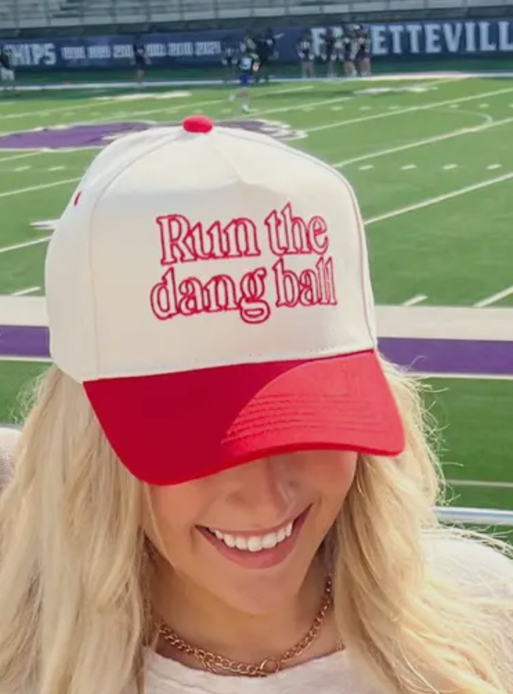 Run the Dang Ball Trucker hat